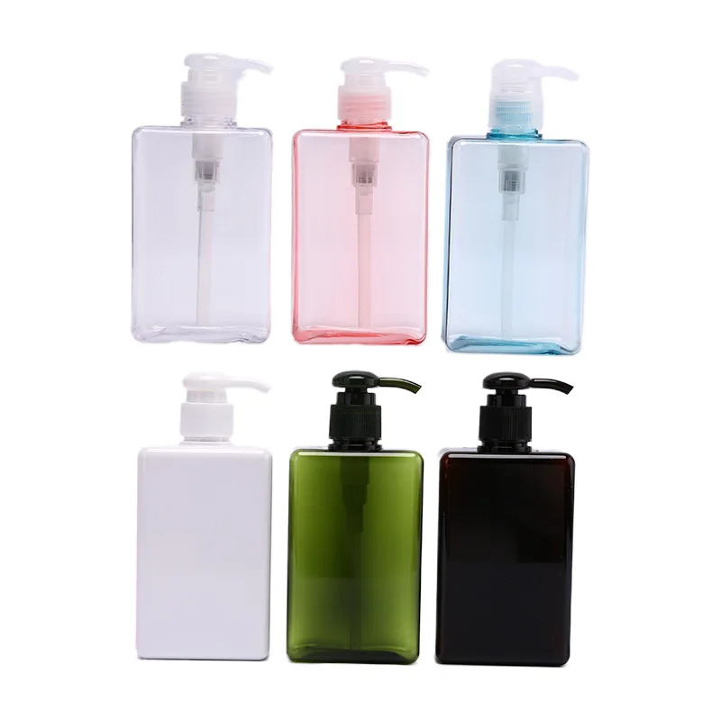280ML  Portable Travel Pump Soap Dispenser Bathroom Sink Shower Gel Shampoo Lotion Liquid Hand Soap Pump Bottle Container
