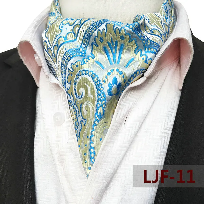 1 Piece Necktie Элегантный мужской галстук из полиэстера и шелка с цветочным узором, британский жаккардовый переплетенный галстук жениха на шее, деловой Свадебный галстук - Цвет: 1 Piece Necktie