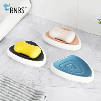 

Bathroom Soap Dish Plastic Soap Holder Container Storage Box For Soaps Travel Soap Dishes Drain Tray Bathroom Accessories