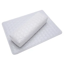 Подушка салон ручной держатель прямоугольник кожаный коврик подлокотник Маникюр дизайн ногтей аксессуары белый