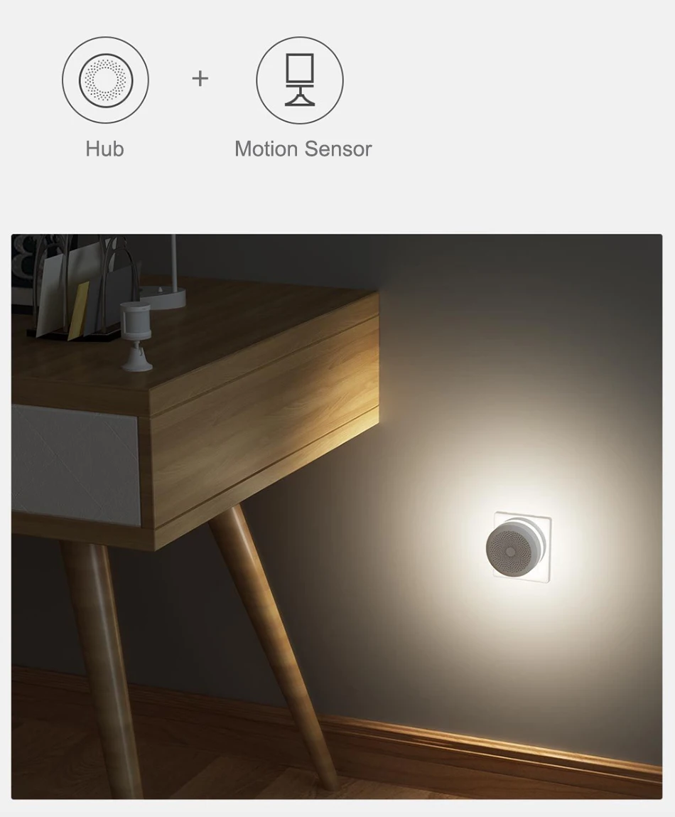 Xiao mi jia Aqara Hub mi шлюз с RGB светодиодный ночной Светильник Smart Work с для Apple Homekit International Edition