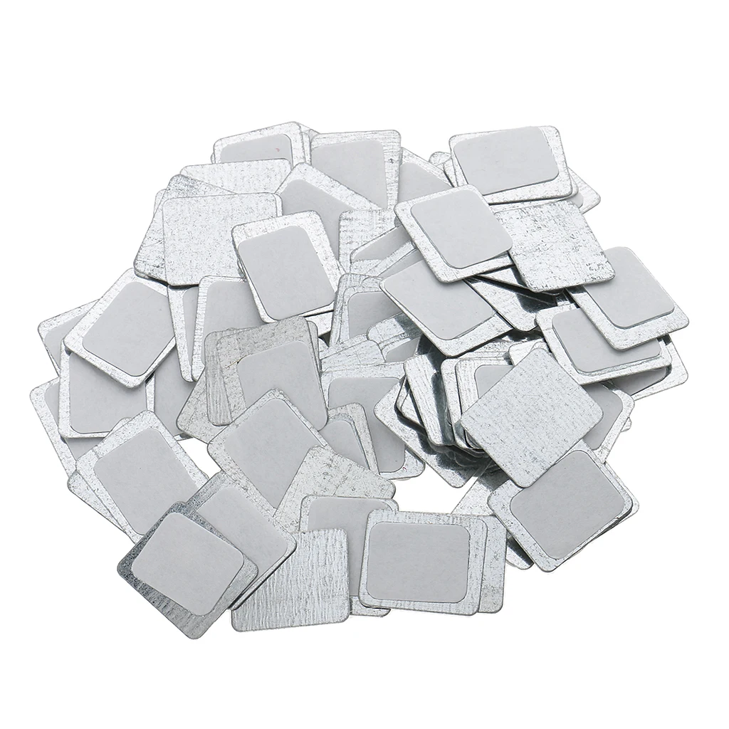 100pcs Magnets Empty Round/Square Eyeshadow Palette Powder Pans Pot Storage