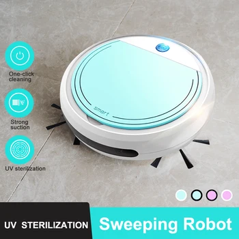 

Home Smart Ultra-Thin Small Charging Vacuum Cleaners Sweeping Robot Automatic USB Charge Home 700Pa Robot Vacuum Cleaner