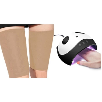 

2Pcs Beauty Women Shaper Slimmer Wrap Belt (Nude) with 36W UV LED Lamp 12Pcs LEDs Nail Dryer Lamp