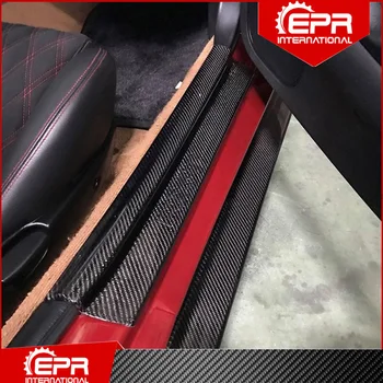 

For RX7 FD3S Carbon Fiber Door Sill Plain Trim FD3S Racing Part Carbon Interior Body Kit RX7 Accessories
