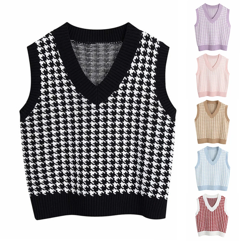 knitted vest top