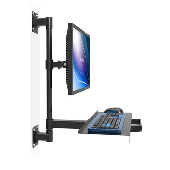 

Customized Wall Mount Sit-Stand Desk Assembly Line Work station Free Lifting Full Motion TV Wall Mount