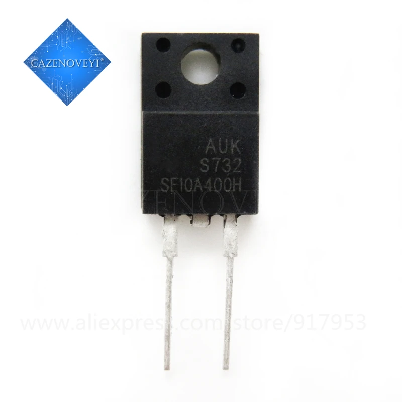 10pcs/lot SF10A400H SF10A600H TO-220F-2 new original In Stock | Электронные компоненты и принадлежности