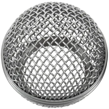 

Replacement Blue Steel Mesh Microphone Grill Head