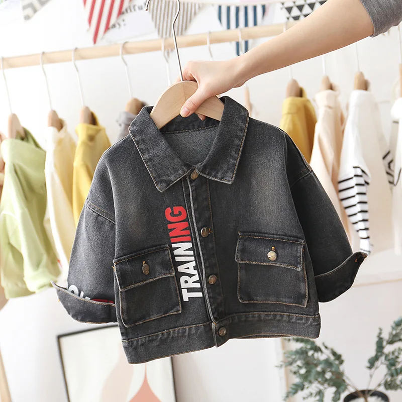 

BOY'S Jacket Coat 2020 New Style Autumn Clothing Spring And Autumn Childrenswear Korean-style Children Baby Small CHILDREN'S cha