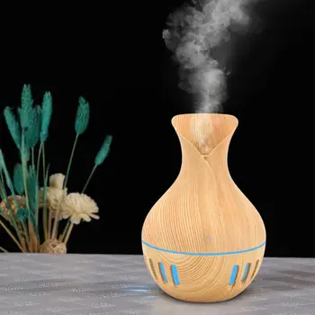 

300ml Air Humidifier USB Electric Essential Aroma Oil Diffuser Air Humidifier Mist Maker with Colorful Lights for Home Office