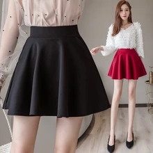 ^^Best Offers Women Black Mini Bubble Pleated Skirts High Waist Elastic Red Ball Gown Mini Skirts 2019 Korean Chic Student Women Pants Skirts ^^Best Offers Women Black Mini Bubble Pleated Skirts High Waist Elastic Red Ball Gown Mini Skirts 2019 Korean Chic Student Women Pants Skirts