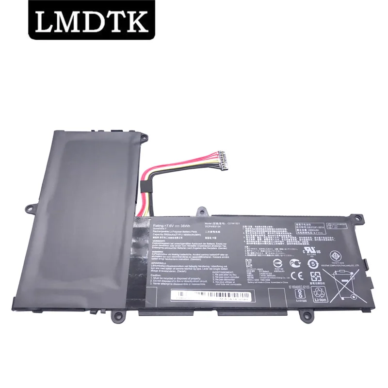 

LMDTK New C21N1521 Laptop Battery For Asus VivoBook E200HA E200HA-1A E200HA-1B E200HA-1E E200HA-1G 7.6V 38WH