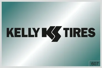 

For Kelly tires x2 pcs. stickers - HIGH QUALITY DECALS - different colors 607