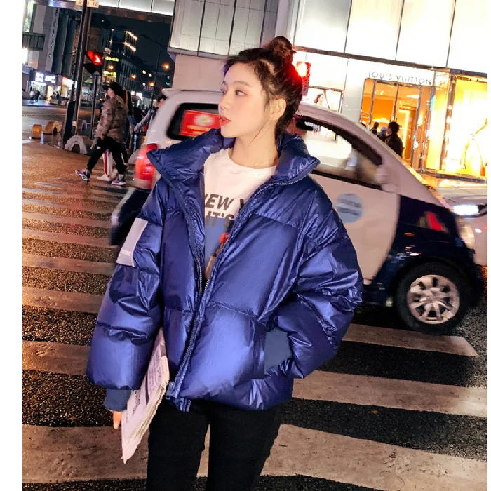 Kemai сетевой график стиль пуховик Для женщин короткий-высота Dongdaemun пальто корейско-Стиль студентов белый пуховик на утином пуху