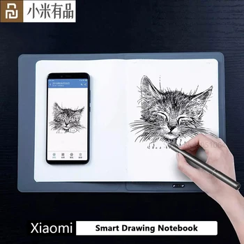 

Youpin Smart Drawing Notebook Paper Notepad Note Pad Lined Pocketbook With Pen for Diary Journal Office School Drawing