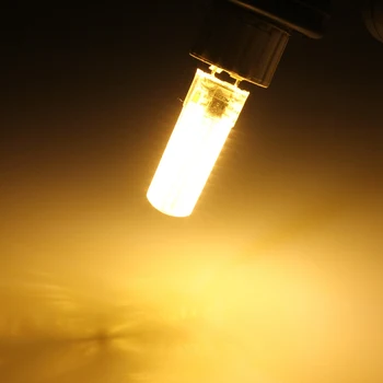 

G8 5W 80 LED Lamp Bulb Dimmable 4014 SMD LED Corn Light Bulb AC110V/220V Pure White Warm White Silicone Light Lamp