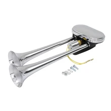 Набор Универсальный 135db двойной труба компрессор для клаксона поезд Fit автомобиль грузовик