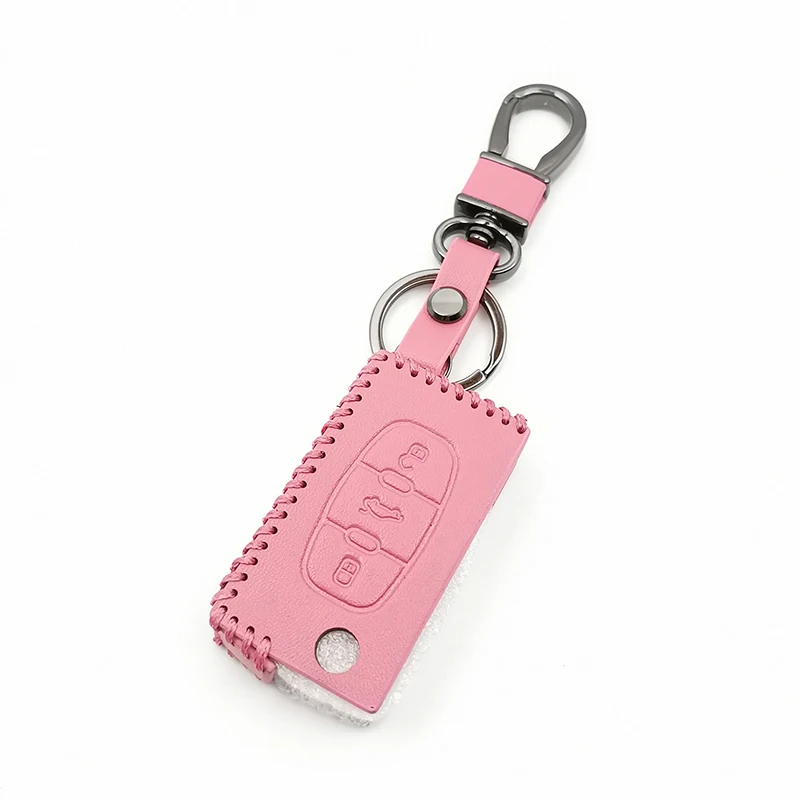 

car key case key cover For Peugeot 107 206 207 307 407 308 607 For Citroen C2 C3 C4 C5 C6 C8 protect shell 3 button Car wallet
