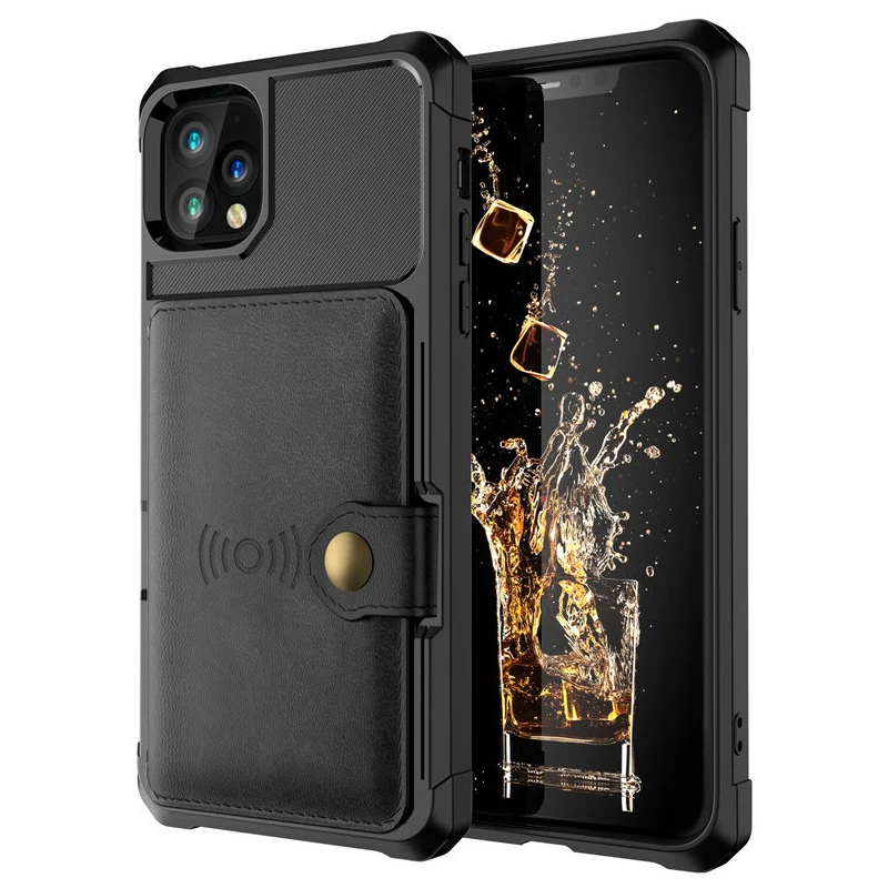 Роскошный чехол-Кошелек из искусственной кожи для apple iPhone 6 6s 7 8 Plus X XS XR XX MAX, чехлы-портмоне, откидная крышка, Пряжка для iPhone Phone XR