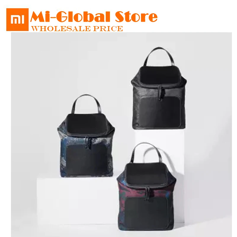 

New Xiaomi Mijia Youpin Kit Trailer 1 Computer Backpack Large opening for expansion anti-theft design lotus leaf waterproof