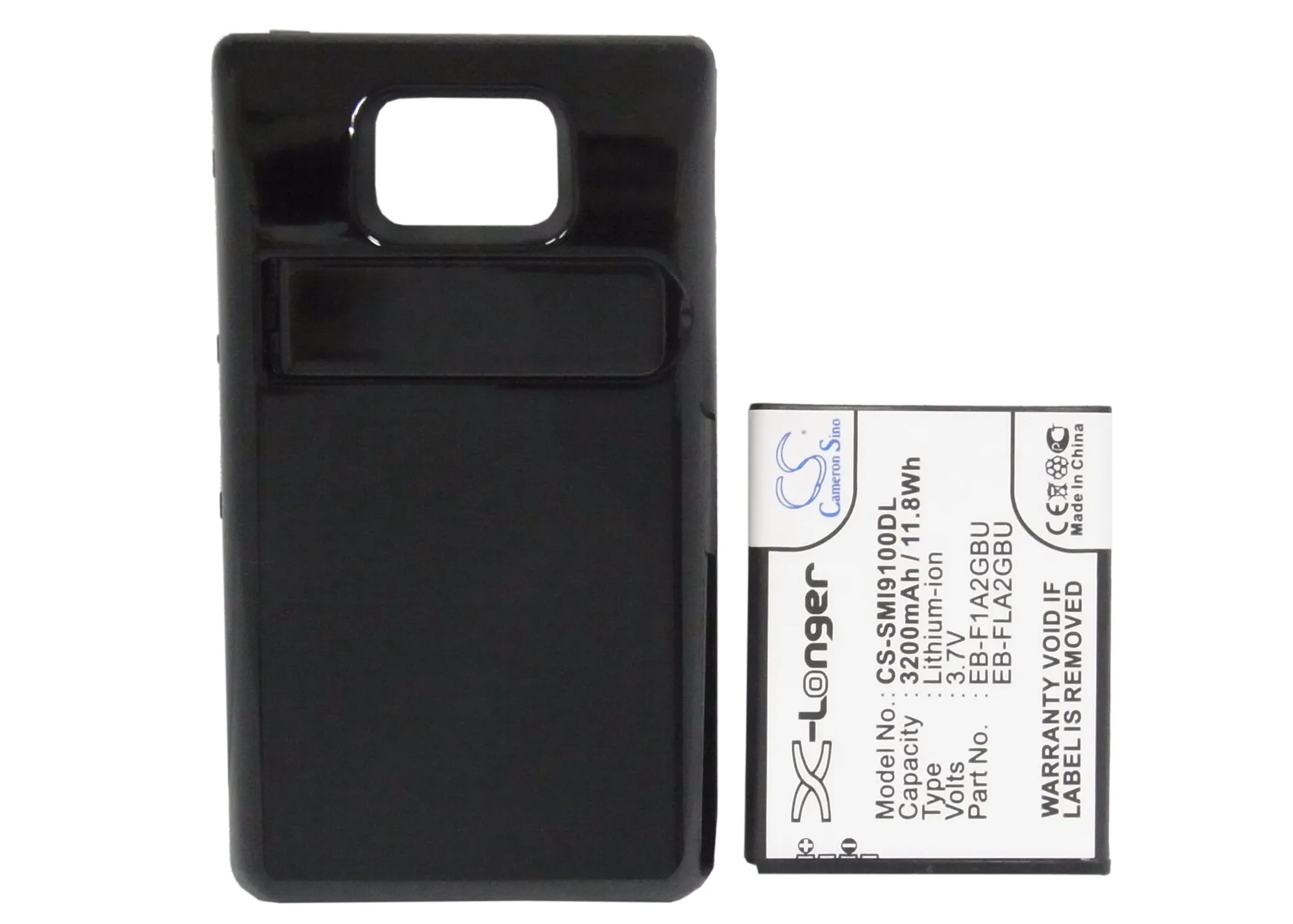 cameron sino 3200mAh battery for SAMSUNG Galaxy S II Galaxy S2 GT-I9100 EB-F1A2GBU EB-FLA2GBU EB-L102GBK