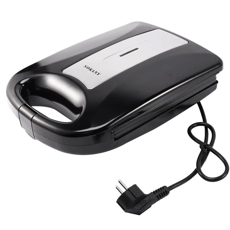 

SOKANY Electric Maker Sandwich Machine Non-Stick Pan Bubble Egg Cake Oven Household Breakfast Machine EU Plug