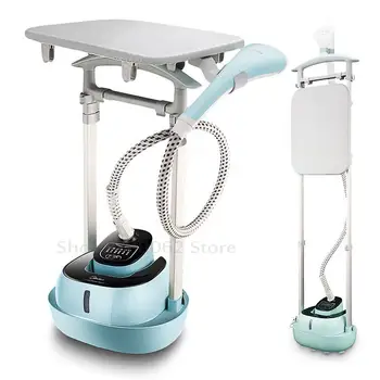 

2L 6 Gear Double Rod Flat/ Vertical Garment Steamer Home Handheld Hanging Electric Irons Overheat Protection 1800W