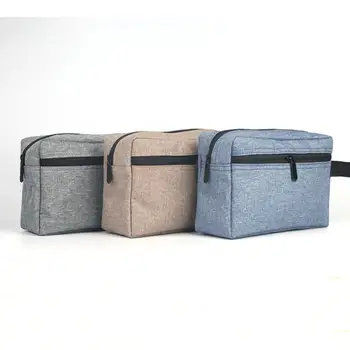 

i2u Fashion Storage Cosmetic Bags Travel Polyester Makeup Case zipper pockets For travel vacation Women&Men