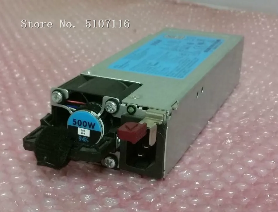 For Gen9 G9 723594-001 723595-501 754377-001 720478-B21 HSTNS-PC40 power supply will fully test before shipping