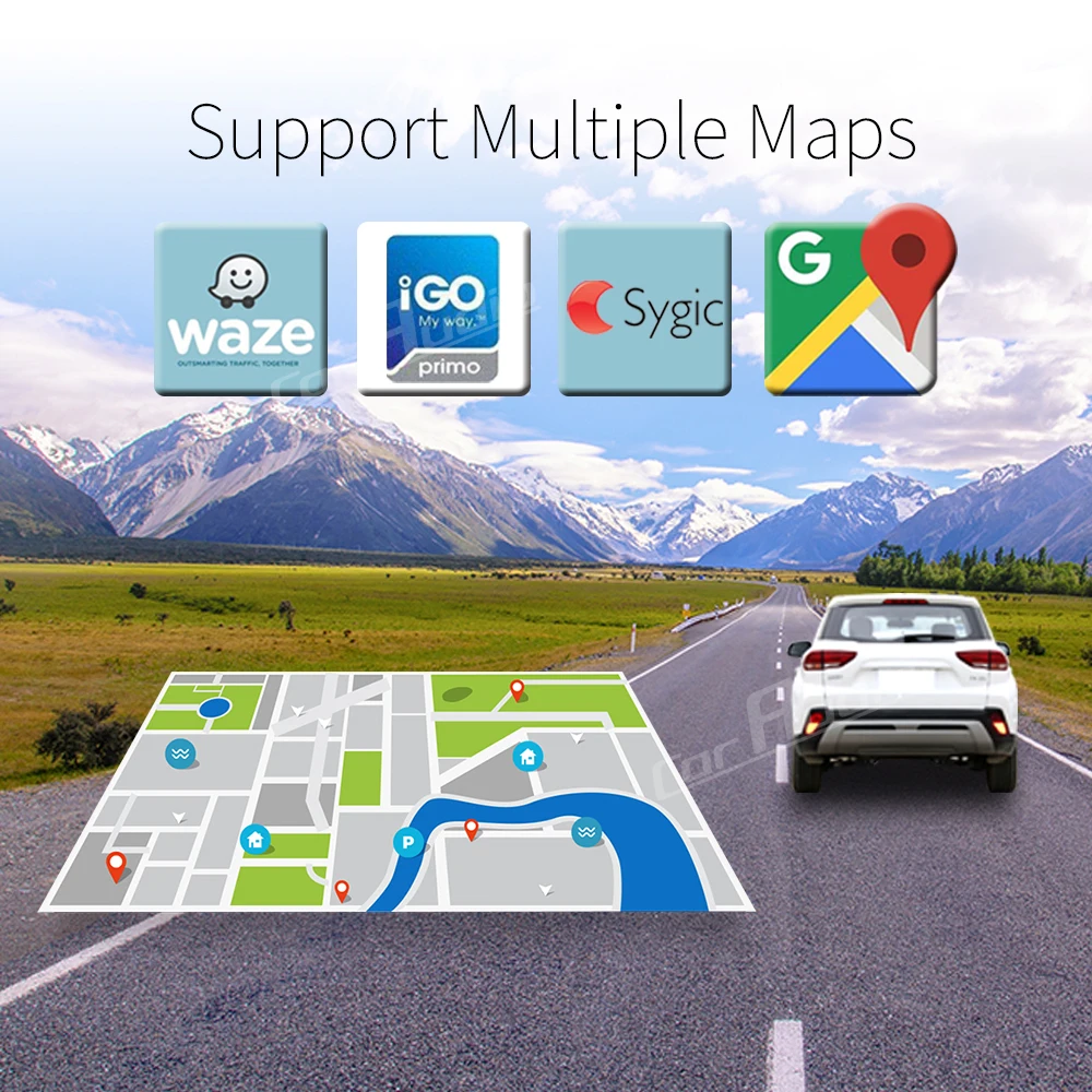 9 дюймов ips экран Android 9,0 автомобильный мультимедийный плеер для GMC Yukon/Chevrolet Tahoe/Suburban-низкий автомобильный Радио gps навигация