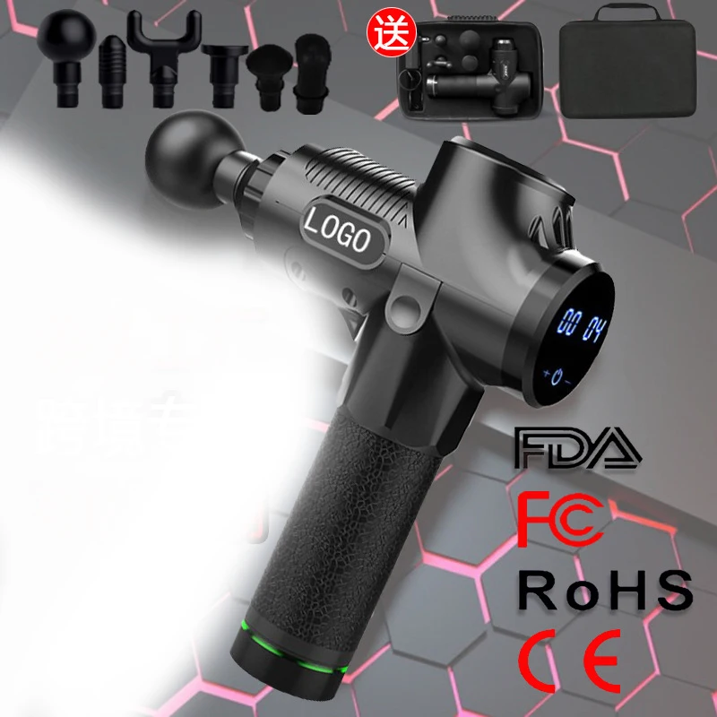 

Fascial gun massage gun muscle relaxation massager vibration muscle gun deep massage fascial gun