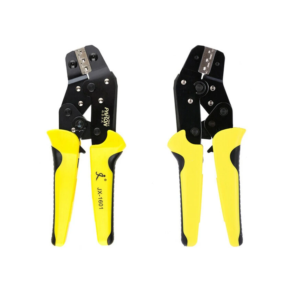 PARON JX-1601-08 Pliers Crimpers Wire Engineering Ratchet Terminal Crimping Pliers JX-48B 3.96 to 6.3mm 26-16AWG Hand Tools
