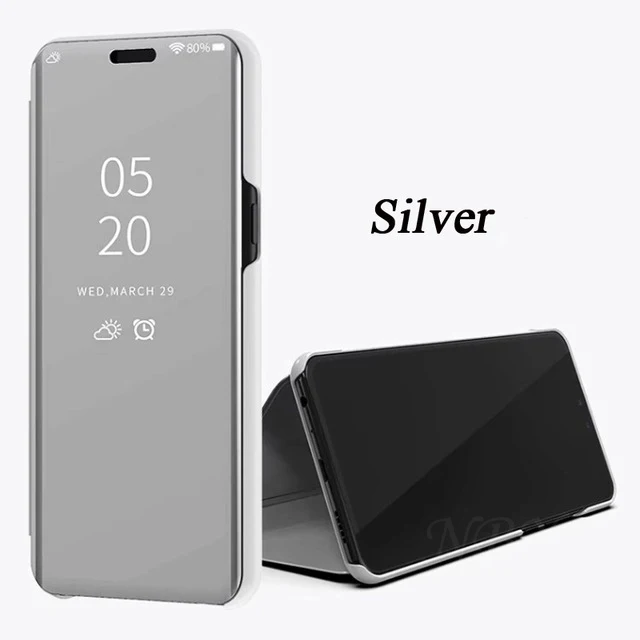 Популярный роскошный флип-чехол с зеркалом для iphone 11 Pro Max, кожаный умный флип-чехол для iphone 6 6S 7 8 Plus X XR XS MAX Coque