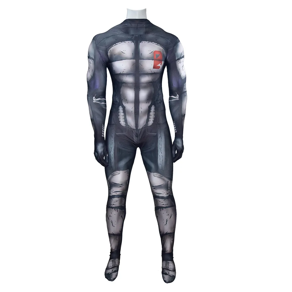 Borderland 2 Assassin ZERO Косплей Костюм Zentai боди цельный плотный костюм комбинезон Хэллоуин Мальчики взрослые дети