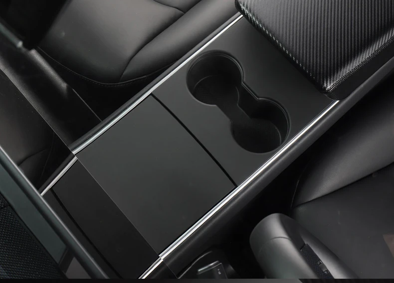 LUCKEASY автомобиля Центральная панель управления защитная патч для Tesla модель 3- Центрального управления три накладных чувствует себя 3 шт./компл