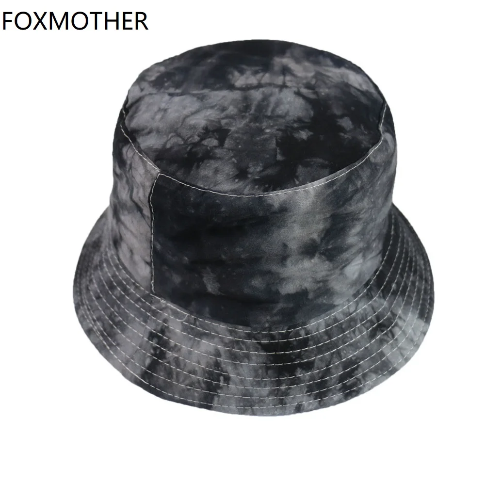 Black Tie Dye Bucket Hat Clearance, 51 