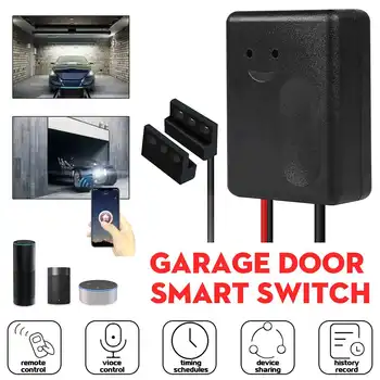 

Smart Switch WiFi Garage Door Controller Voice Control for Car Garage Door Opener APP Remote Control Timing Opener