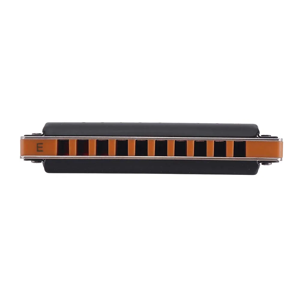 IRIN T008S A B C D E F G Key Harmonica 10 отверстий Блюз черный серебристый цвет Доступные рот органная Хроматическая гармоника Mondharmonica