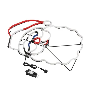 

Cute Animal Night Light Santa Claus Shape Design Room Wall Decorations Home Love Ornament Coffee Bar Mural Crafts