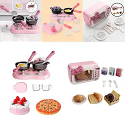 Jouets de cuisine, jeu de simulation, jeu éducatif, ensembles de découpe de Pizza et de gâteau, jeu de rôle pour enfants, Cosplay pour garçons 