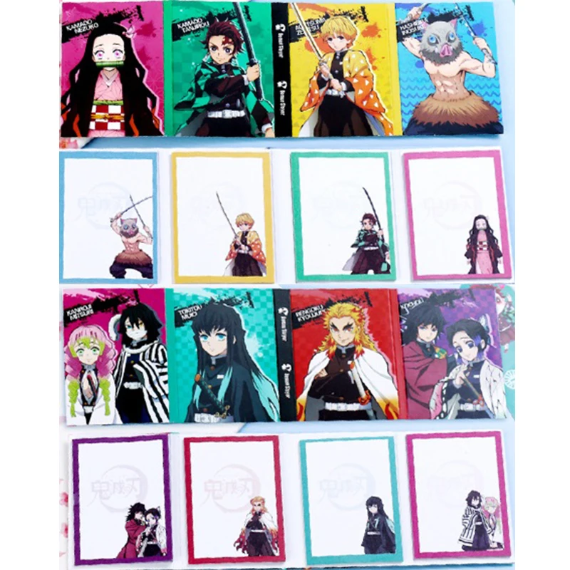 Стикеры для заметок в стиле аниме Demon Slayer Kimetsu No Yaiba милые наклейки-планировщики