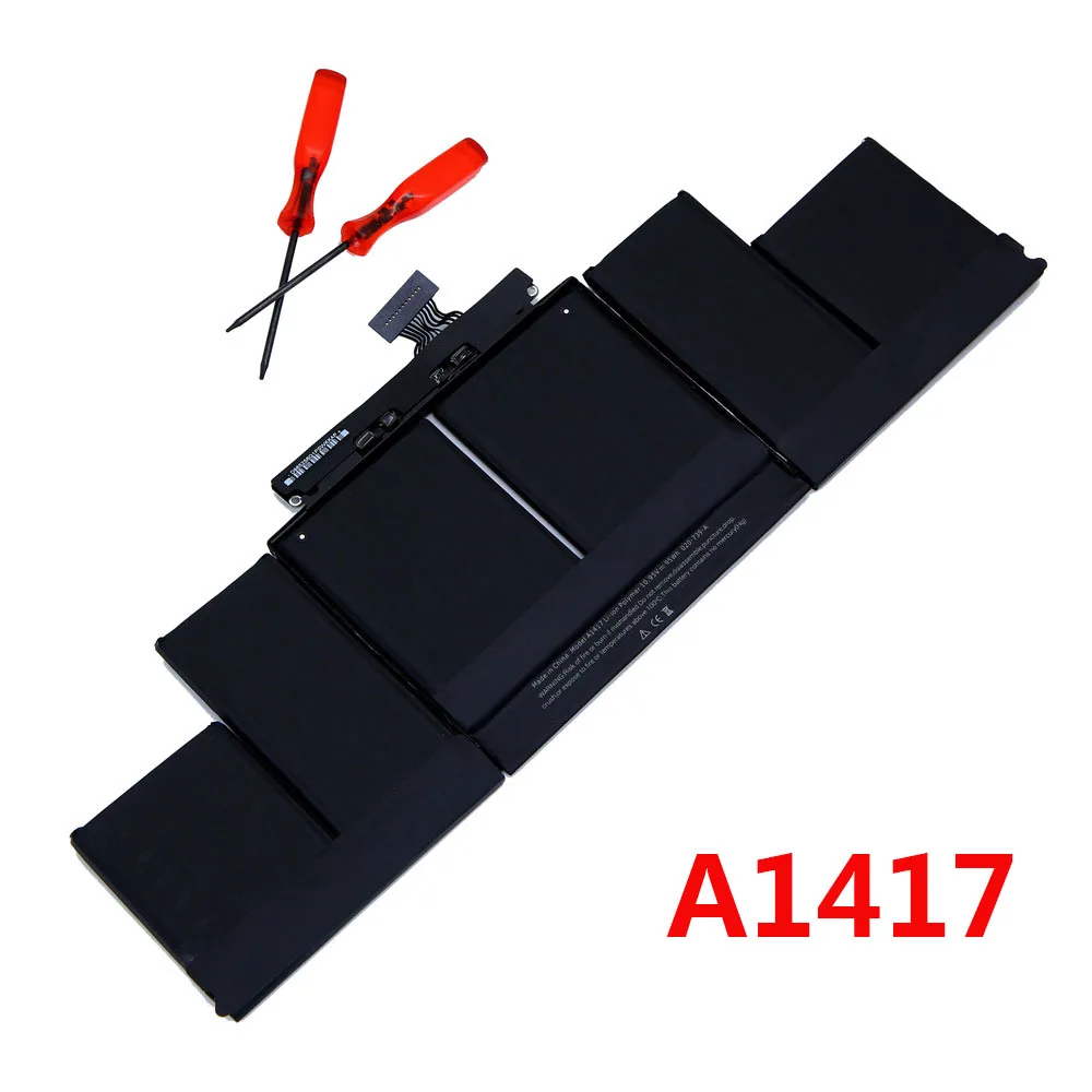 95Wh 10,95 V A1417 Аккумулятор для ноутбука Apple Macbook Pro 1" дюймов A1398 Mid 2012 раннее 2013 retina MC975 MC976 MD831