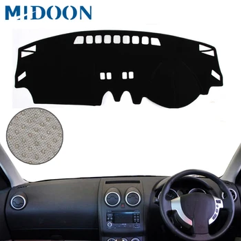 

MIDOON For Nissan Qashqai Dualis J10 2006-2013 Car Styling Covers Dashmat Dash Mat Sun Shade Dashboard Cover Capter
