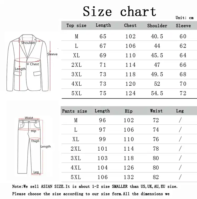 mens eu pants size to us