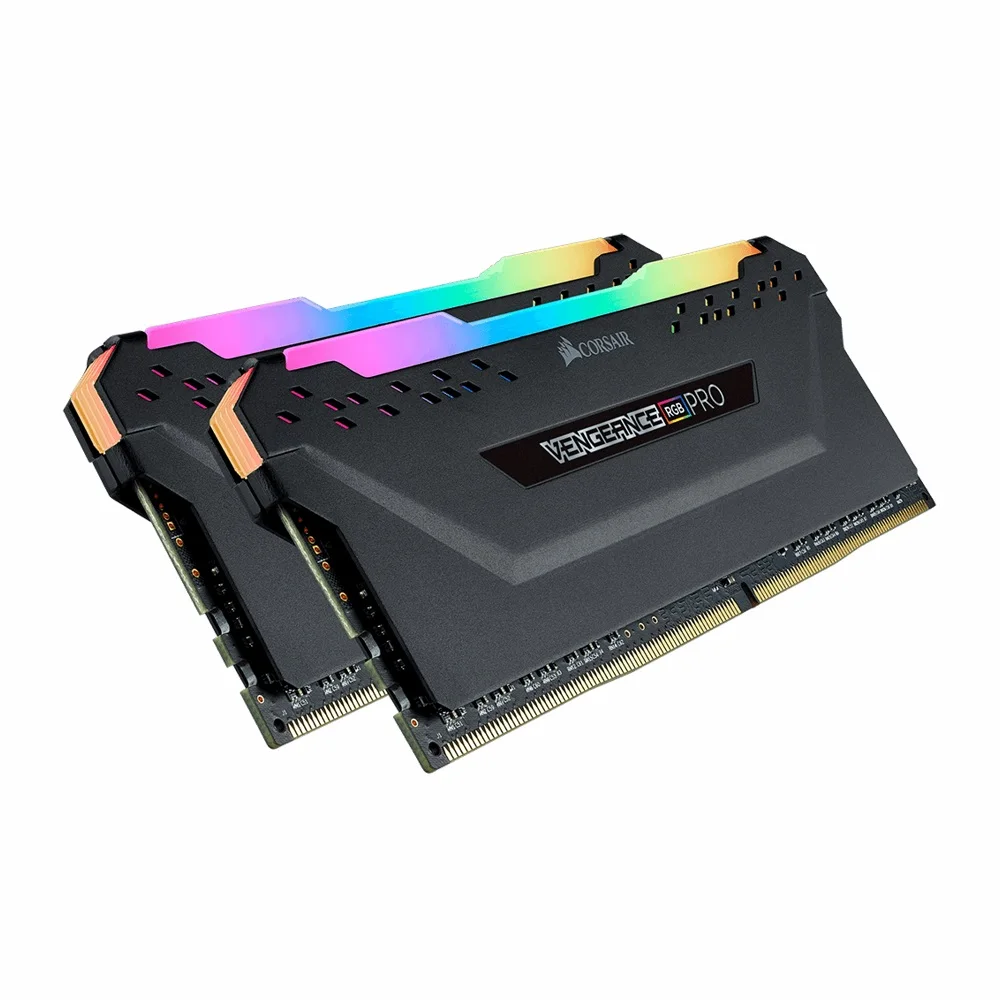 Оперативная память CORSAIR DDR4 PC4 8 гб 16 RGB PRO DIMM для настольного компьютера с