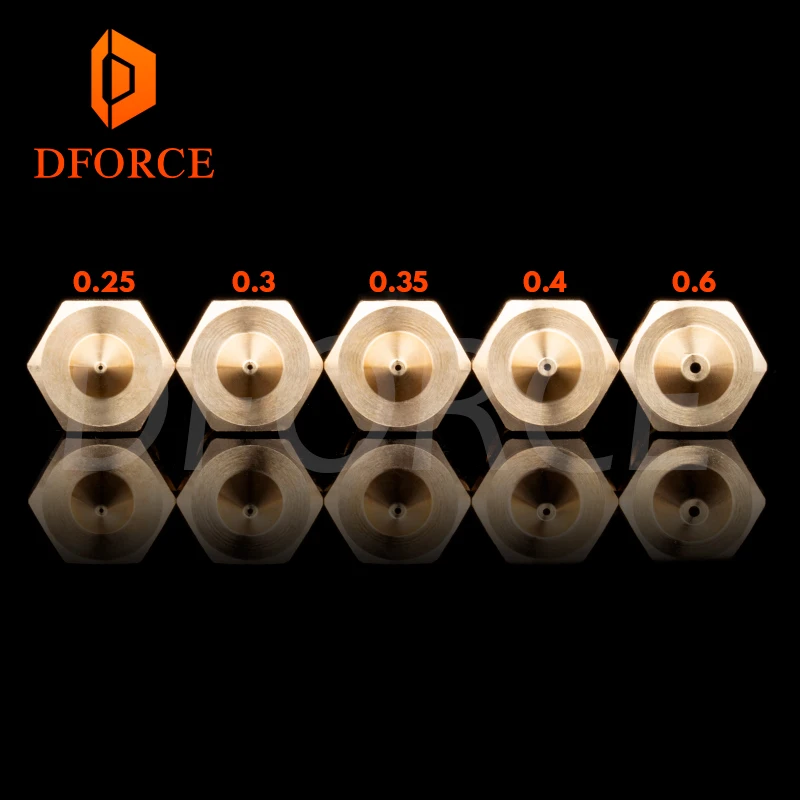 Сопло DFORCE V6 2 85/3 0 мм Резьба M6 большой расход высокое качество пользовательские