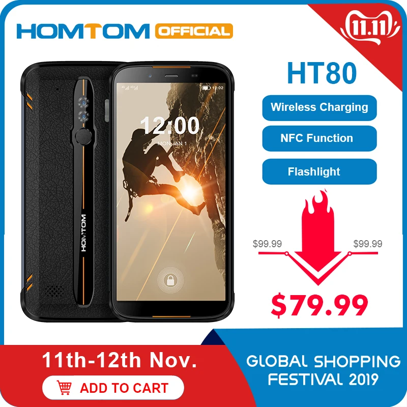 HOMTOM HT80 смартфон