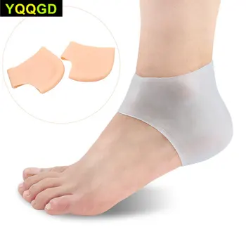 

1Pair Plantar Fasciitis Silicone Gel Sleeve Protective Heel Air Support Reduce Pressure on Heel, Relief Heel Pain