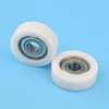 1PCS 8x30x10mm high quality delrin POM plastic 608zz ball bearing roller flat wheel for aluminum track rail dprofile ► Photo 2/2